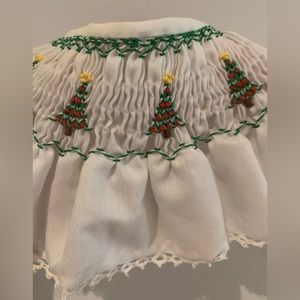 Handmade Christmas collar for dress